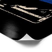 Poster Terre de la maison libre des braves (Coin)