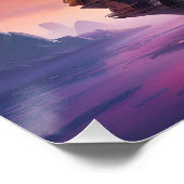 Poster Terre de vaisseau spatial pirate sur une autre pla (Coin)