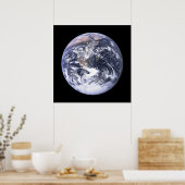 Poster Terre depuis Apollo 17 (Cuisine)