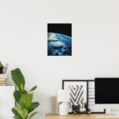 Poster Terre depuis l'espace 31 (Bureau à domicile)