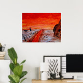 Poster Terre des Perchés (Bureau à domicile)