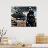 Poster Terre désolée (Cuisine)