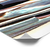 Poster Terre du ciel peu profond 2 (Coin)