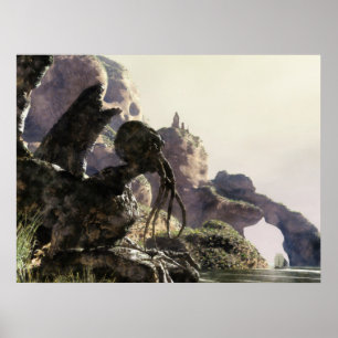 Poster Terre du perdu