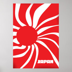 Poster Terre du soleil levant - Japon