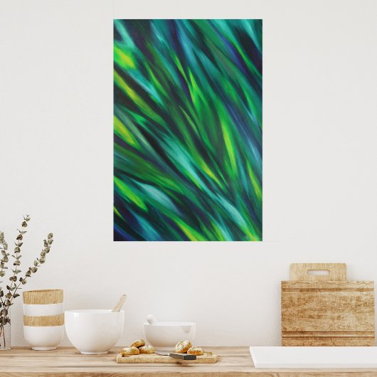 Poster Terre élémentaire (Cuisine)