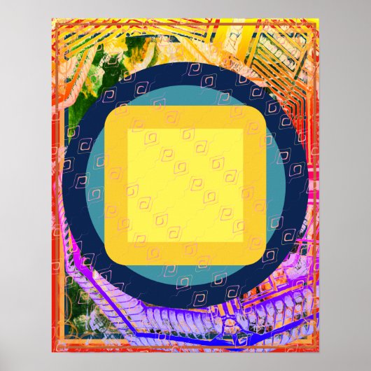 Poster Terre élémentaire dans l'aide à la méditation de l (Devant)