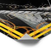 Poster Terre élémentaire dans l'eau aide de méditation Ta (Coin)