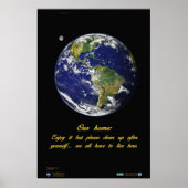Poster Terre entière (Devant)