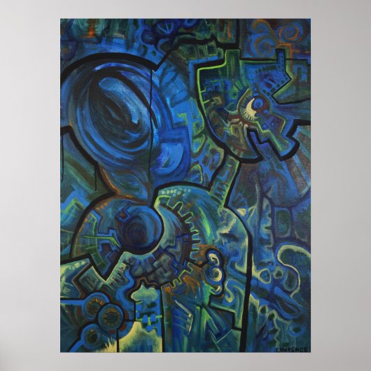 Poster Terre et homme (Devant)