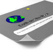 Poster Terre et Lune #11 (Coin)