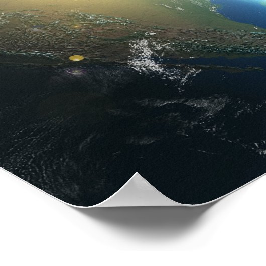 Poster Terre et Soleil (Coin)