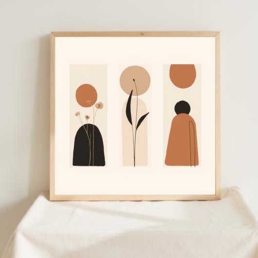 Poster Terre & Fleur