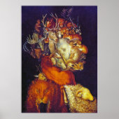 Poster Terre - Giuseppe Arcimboldo (Devant)
