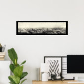 Poster Terre Haute Indiana Photo 1913 (Bureau à domicile)