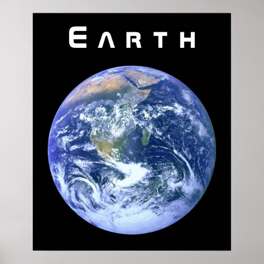 Poster Terre - Le marbre bleu (Devant)