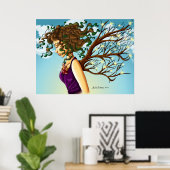 Poster Terre mère (Bureau à domicile)