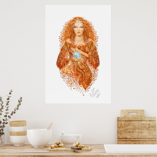 Poster Terre mère (Cuisine)