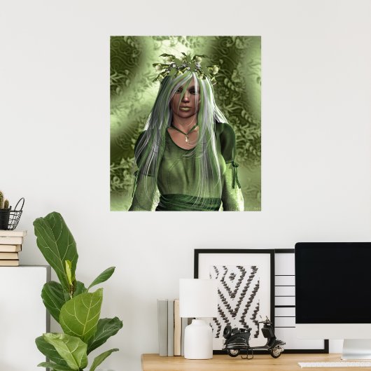 Poster Terre mère (Bureau à domicile)