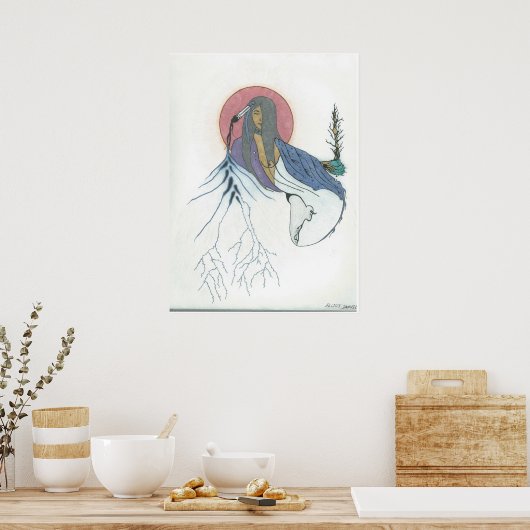 Poster Terre mère (Cuisine)