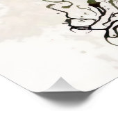 Poster Terre mère Arbre de vie (Coin)