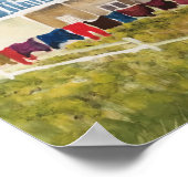 POSTER TERRE-NEUVE CANADA - COULEUR D'EAU (Coin)