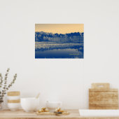 Poster Terre-Neuve, Canada, Marshlands Arbres et Eaux (Cuisine)