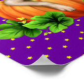 Poster Terre-Neuve-et-Labrador jaune (Coin)