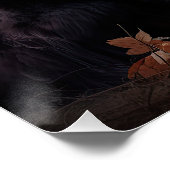 Poster Terre-Neuve Halloween (Coin)