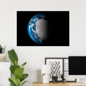 Poster Terre Pleine Montrant Des Nuages Simulés Sur L'Ant (Bureau à domicile)