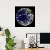 Poster Terre Pleine Montrant Diverses Tempêtes Tropicales (Bureau à domicile)