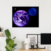 Poster Terre, Soleil, Vénus (Bureau à domicile)