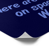 Poster Terre spatiale, Environnement (Coin)