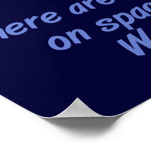 Poster Terre spatiale, Environnement (Coin)