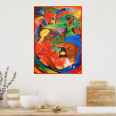 Poster Terre Vent 3 Âmes 1 Coeur (Cuisine)