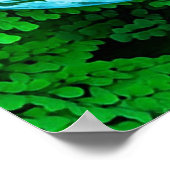 Poster Terre verte - conscience écologique (Coin)