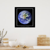 Poster Terre visible : Le marbre bleu (Cuisine)