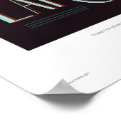 Poster Terre - Votre oasis dans l'espace (Coin)