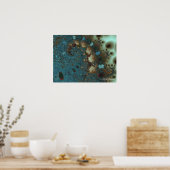 Poster Terres lointaines Art Abstrait Fractal (Cuisine)
