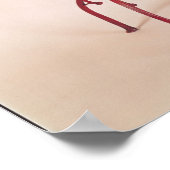 Poster Terrestrial Globe, showing the Indian Ocean (Coin)