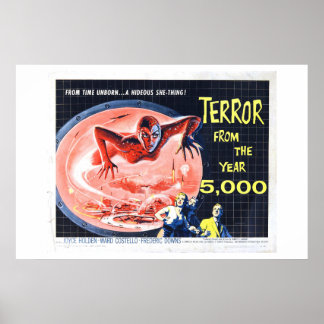 Poster Terreur de l'année 5000 (xl)