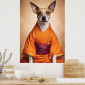 Poster Terrier brésilien bouddhiste (Cuisine)