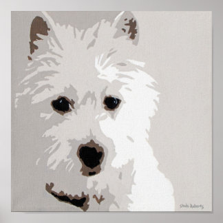 Poster Terrier de West Highland