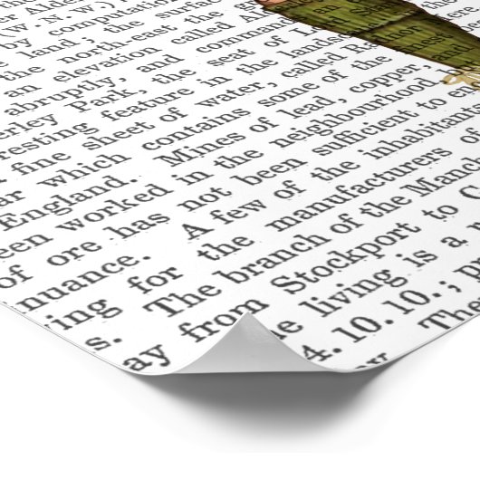 Poster Terrier écossais à Kilt (Coin)