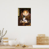 Poster Terrier Fox - Reine Elizabeth (Cuisine)