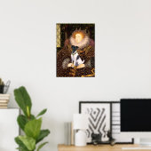 Poster Terrier Fox - Reine Elizabeth (Bureau à domicile)