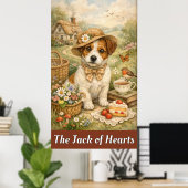 Poster Terrier Jack Russel (Bureau à domicile)