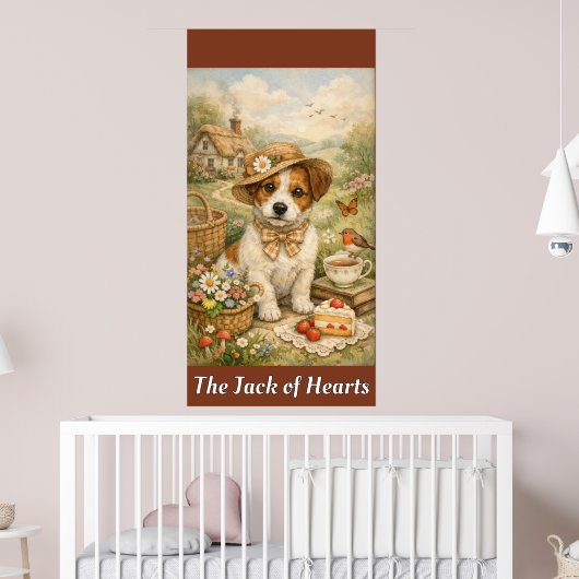 Poster Terrier Jack Russel (Pépinière 2)