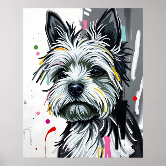 Poster Terrier Pup (Devant)