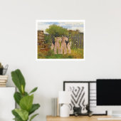 Poster Térriers à la ferme (Bureau à domicile)